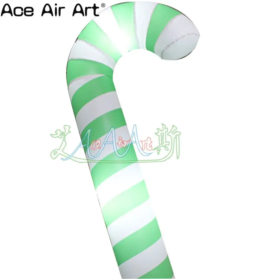 Unique Style Light Green and White Color 2m H Christmas Illuminating Decor Inflatable Green Lighting Candy Cane for Sale
Unique Style Light Green and White Color 2m H Christmas Illuminating Decor Inflatable Green Lighting Candy Cane for Sale