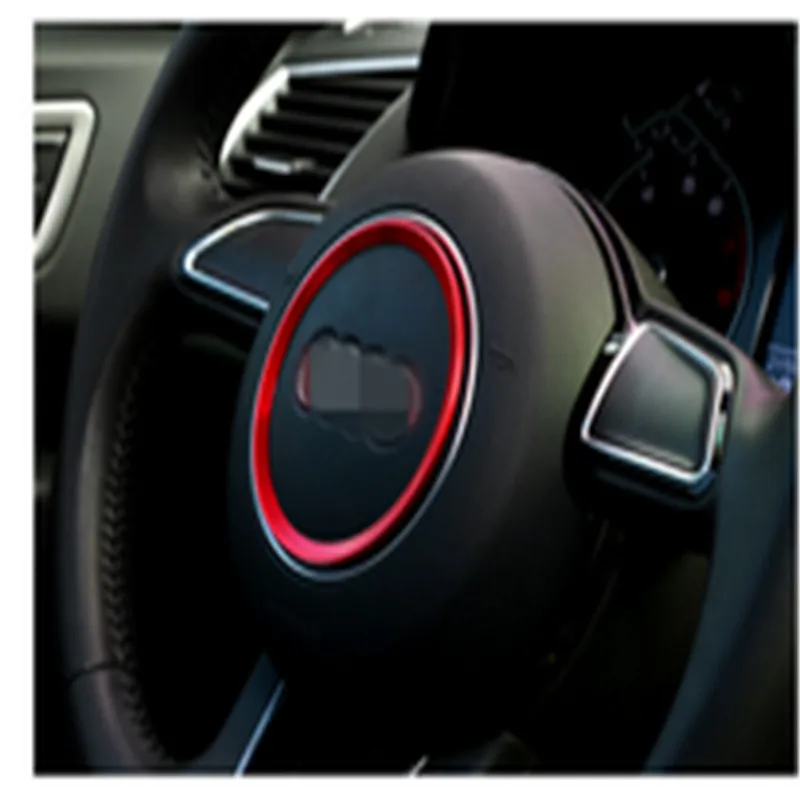 For Audi A3 A4L Q3 Q5 A5 A6L steering wheel decorative sequins paste interior decoration ring sticker logo Decals Car styling
For Audi A3 A4L Q3 Q5 A5 A6L steering wheel decorative sequins paste interior decoration ring sticker logo Decals Car styling
