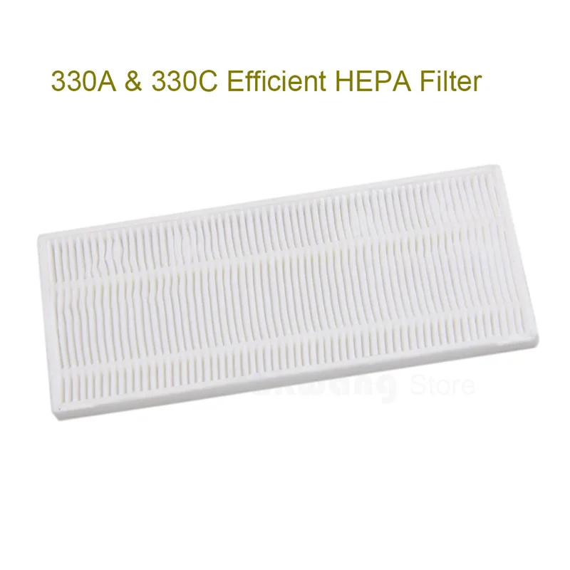 Большой Размеры hepa фильтр запасных Запчасти для 330A и 330C робот пылесос | Бытовая