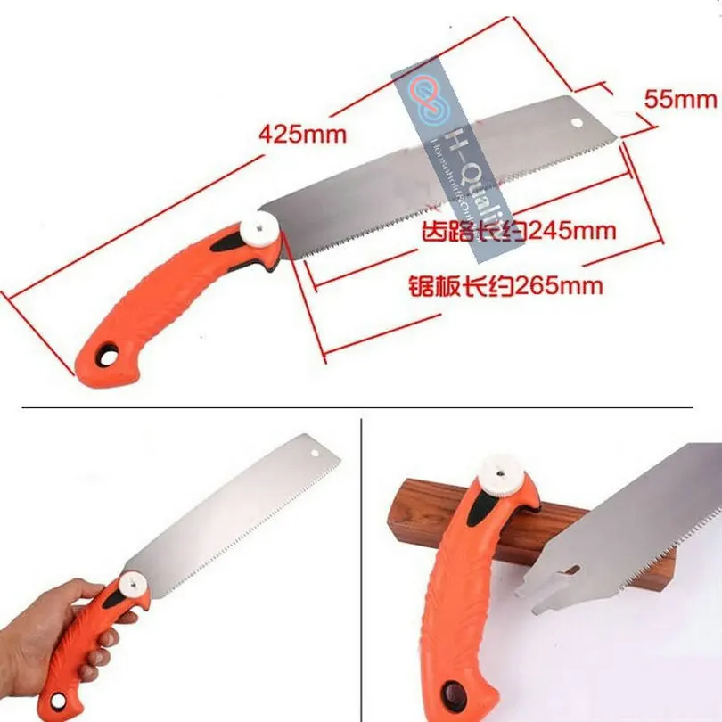 Woodworking Carpenter Tool Hand Saw Garden Pruning Saw With Silm Blade And Three Side Precision Ground Teeth-265MM Blade Saw
Woodworking Carpenter Tool Hand Saw Garden Pruning Saw With Silm Blade And Three Side Precision Ground Teeth-265MM Blade Saw