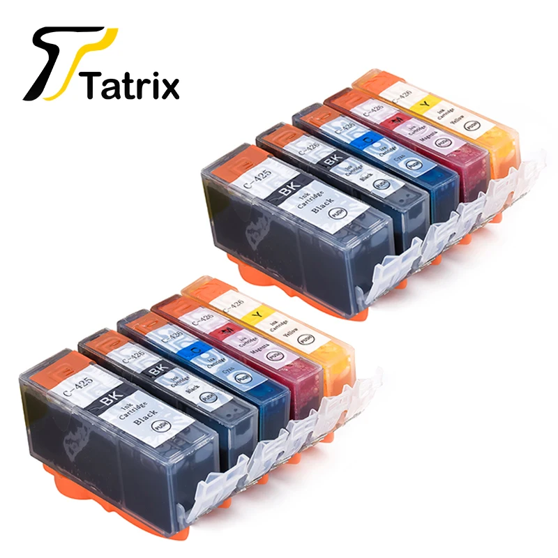 10PCS For Canon 425 426 PGI425 CLI426 Ink cartridge For Canon PIXMA Cartridges IP4840/IP4940/IX6540/MG5140/5240/5340 Printer
10PCS For Canon 425 426 PGI425 CLI426 Ink cartridge For Canon PIXMA Cartridges IP4840/IP4940/IX6540/MG5140/5240/5340 Printer