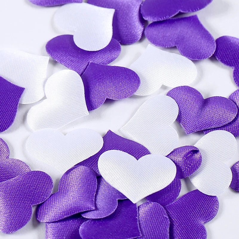 1000pcs/lot 20mm Dark Purple Satin Fabric Throwing Heart Petals Sponge Inside Table Petals For Wedding Valentine Decoration
1000pcs/lot 20mm Dark Purple Satin Fabric Throwing Heart Petals Sponge Inside Table Petals For Wedding Valentine Decoration