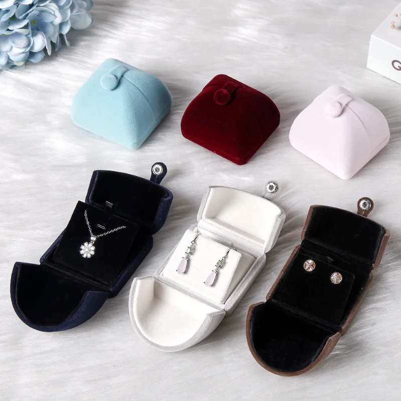 Velvet Jewelry Box Earring Necklace Pendant Display Box With Button Wedding Box Packaging Display Case Holder Organizer 2pcs
Velvet Jewelry Box Earring Necklace Pendant Display Box With Button Wedding Box Packaging Display Case Holder Organizer 2pcs
