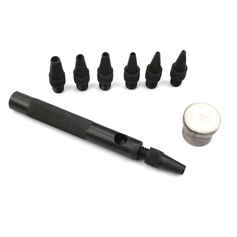 2.0/2.5/3.0/3.5/4.0/4.5/5.0mm Replace Tubes with Handy Tool Belt Punch Hole Puncher Round Punching for Paper Books Leather Craft
2.0/2.5/3.0/3.5/4.0/4.5/5.0mm Replace Tubes with Handy Tool Belt Punch Hole Puncher Round Punching for Paper Books Leather Craft