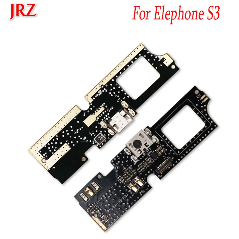 Зарядная плата JRZ USB Plus для Elephone S3 MTK6753 Octa Core Wire Flex Cable ремонтные аксессуары S3|Шлейфы