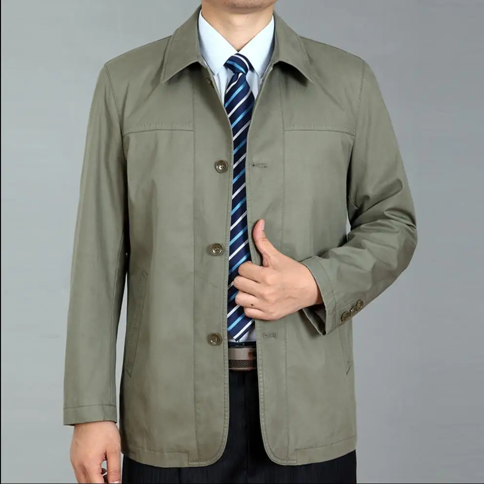 M-4xl, весна и осень, новая хлопковая куртка для среднего и пожилого возраста, мужская деловая Повседневная куртка с отворотом, пальто, одежда ...
M-4xl, весна и осень, новая хлопковая куртка для среднего и пожилого возраста, мужская деловая Повседневная куртка с отворотом, пальто, одежда ...