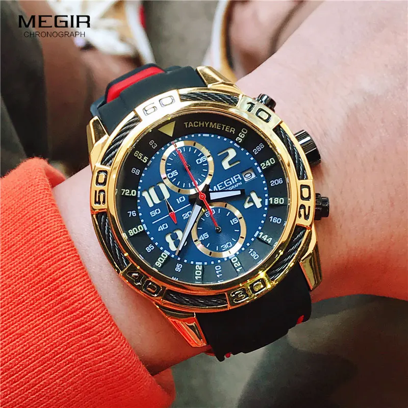 Megir Watch Sports Watches Men Luxury Brand Fashion Quartz Analog Male Clock Man Watches Men Sport Chronograpg Wrist Watch 2045
Megir Watch Sports Watches Men Luxury Brand Fashion Quartz Analog Male Clock Man Watches Men Sport Chronograpg Wrist Watch 2045