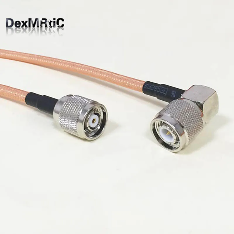 RP-TNC Male Plug (female pin) Switch TNC Right Angle Male RF Coax Cable RG142 50CM 20"/100CM Adapter for Wifi Antenna Wholesale
RP-TNC Male Plug (female pin) Switch TNC Right Angle Male RF Coax Cable RG142 50CM 20"/100CM Adapter for Wifi Antenna Wholesale