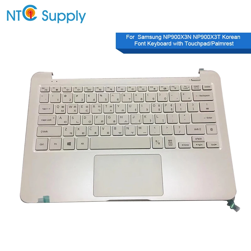 NP900X3N NP900X3T Font With Touchpad/Palmrest White US Standard Keyboard BA59-04278
NP900X3N NP900X3T Font With Touchpad/Palmrest White US Standard Keyboard BA59-04278