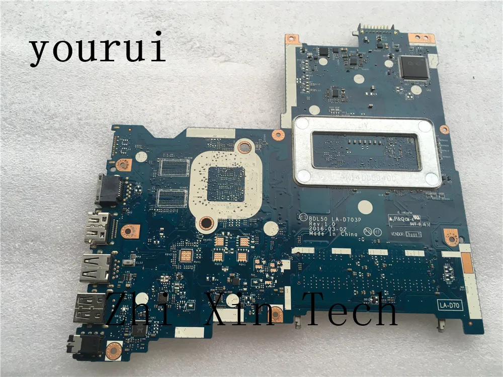 yourui BDL50 LA-D703P 854941-001 854941-601 For HP 15-AC 250 G5 15-AY Laptop Motherboard SR27G i3-5005u CPU DDR3
yourui BDL50 LA-D703P 854941-001 854941-601 For HP 15-AC 250 G5 15-AY Laptop Motherboard SR27G i3-5005u CPU DDR3