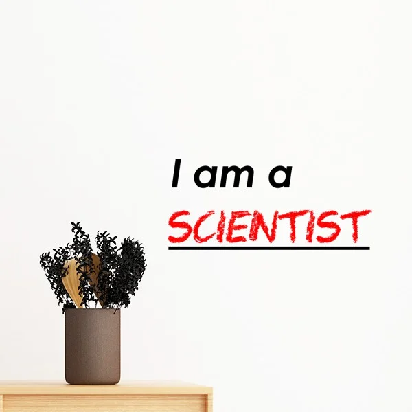 Quote I Am A Scientist Removable Wall Sticker Art Decals Mural DIY Wallpaper for Room Decal
Quote I Am A Scientist Removable Wall Sticker Art Decals Mural DIY Wallpaper for Room Decal