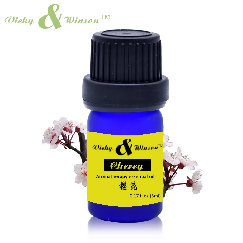Vicky&winson Cherry Essential Oil 5ml skin whitening Restore skin elasticity Relax Cherry blossom oil VWXX513
Vicky&winson Cherry Essential Oil 5ml skin whitening Restore skin elasticity Relax Cherry blossom oil VWXX513