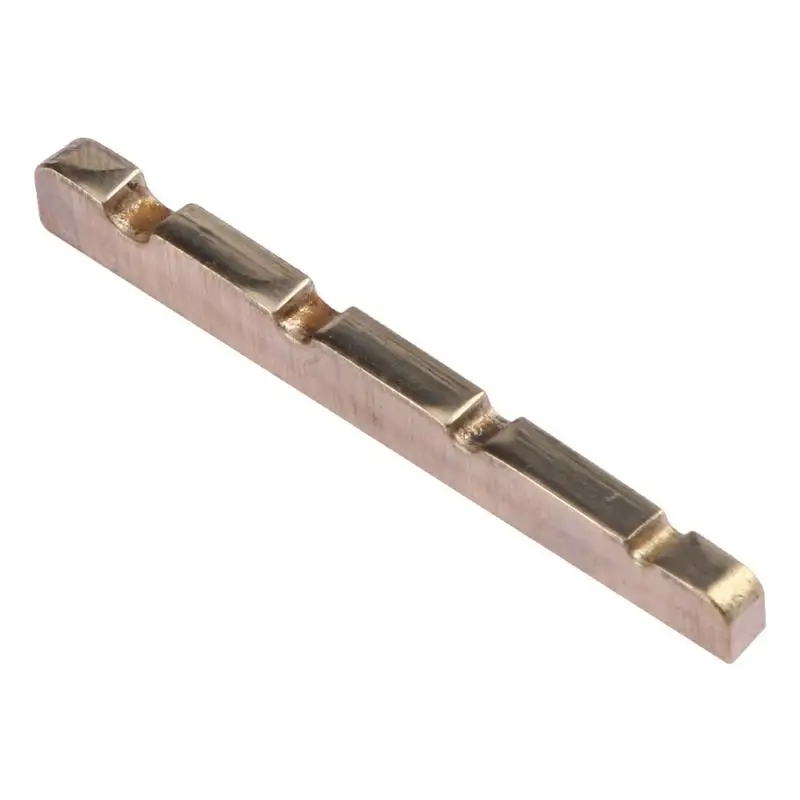 42mm 45mm Slotted Brass Metal String Nut for 4-String Electric Bass Guitar Bridge Nut Saddle Guitar Parts & Accessories
42mm 45mm Slotted Brass Metal String Nut for 4-String Electric Bass Guitar Bridge Nut Saddle Guitar Parts & Accessories
