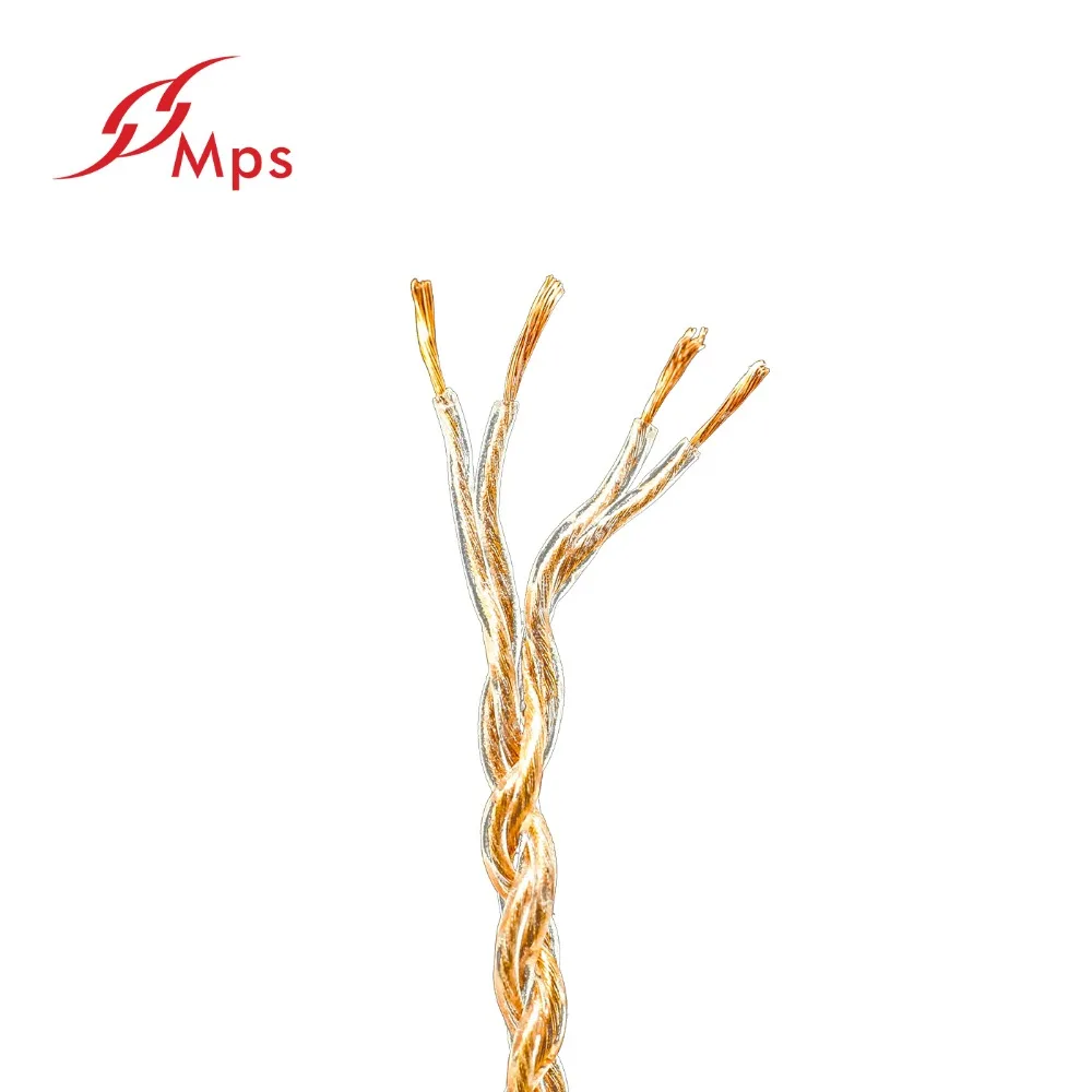MPS X-11 99.9997%OCC headphone cable DIY earphone wire audio cable wire RCA Speaker audio cable
MPS X-11 99.9997%OCC headphone cable DIY earphone wire audio cable wire RCA Speaker audio cable