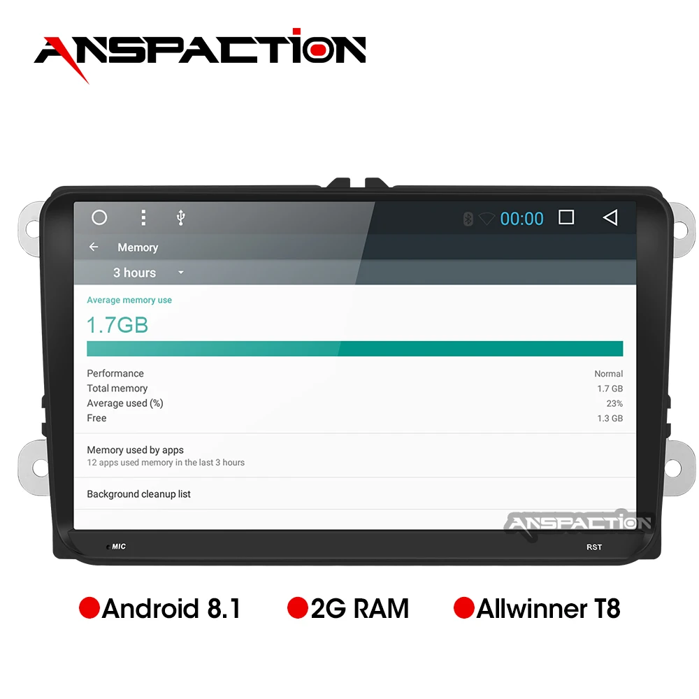 Ру/ЕС склады 9 "Android 8 1 автомобильный радиоприемник gps навигация для VW Skoda Octavia golf 5