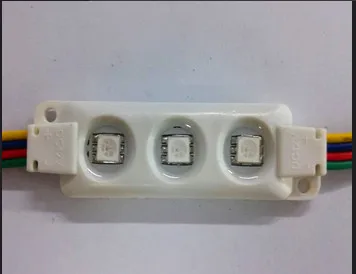 20 шт./струна, светодиодный модуль 5050 RGB; Высокая яркость; 0,72 Вт; IP65; 12 В постоянного тока; Тип литья под давлением; 75 мм * 20 мм
20 шт./струна, светодиодный модуль 5050 RGB; Высокая яркость; 0,72 Вт; IP65; 12 В постоянного тока; Тип литья под давлением; 75 мм * 20 мм