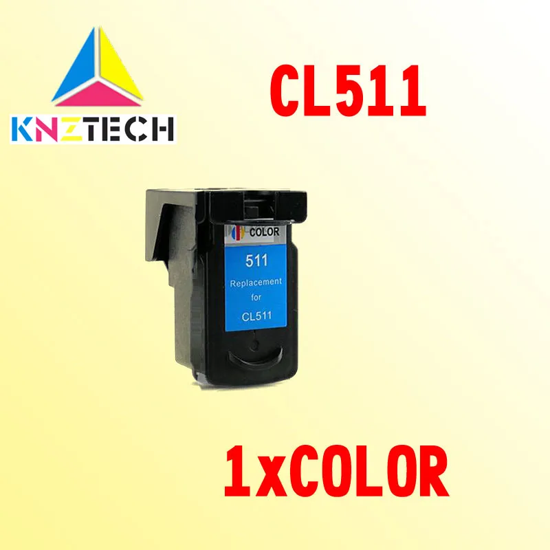 Чернильный картридж CL511 совместимый с CANON CL 511 CL511XL PIXMA MP230 240 250 260 270 280 282 480 490 495 mp490|ink