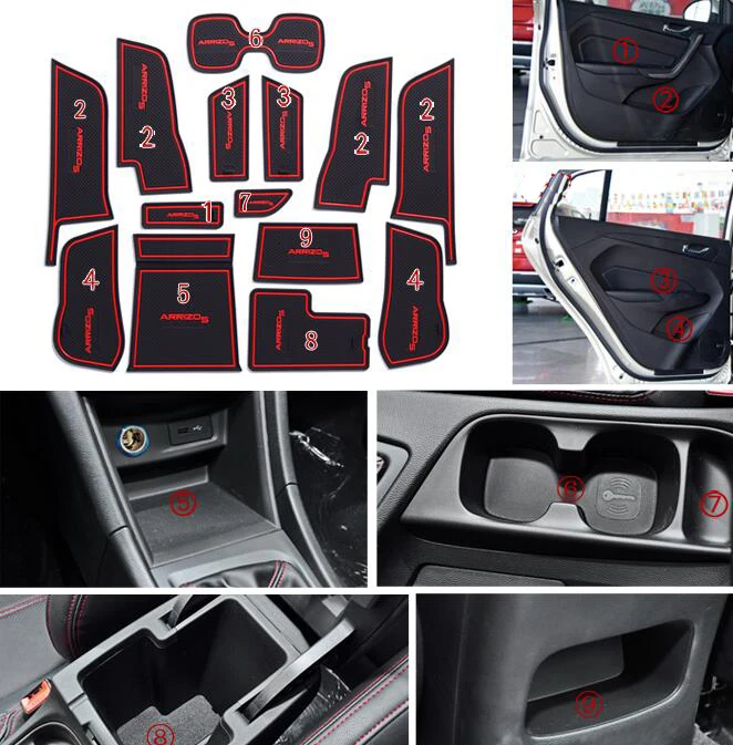 Car Anti-Dirty Pad Door Groove Gate Slot Cup Armrest Storage Pad Anti-Slip Mat For Chery Arrizo 5 5e
Car Anti-Dirty Pad Door Groove Gate Slot Cup Armrest Storage Pad Anti-Slip Mat For Chery Arrizo 5 5e