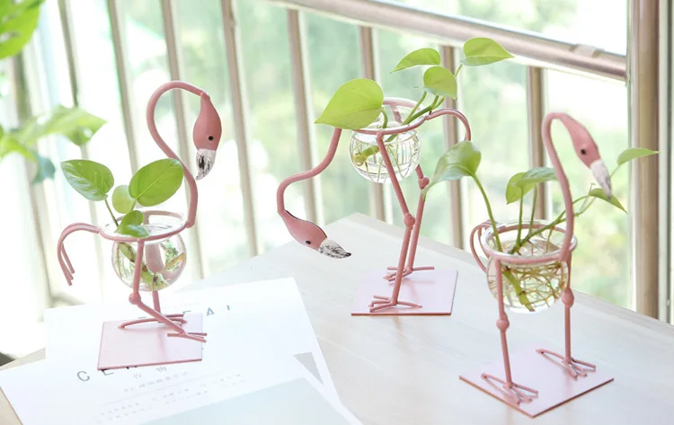 1PC Flamingo Table Party Decoration Event Party Flower Pots Water Culture Scindapsus Container Room Decor. Flower Vase JL 203
1PC Flamingo Table Party Decoration Event Party Flower Pots Water Culture Scindapsus Container Room Decor. Flower Vase JL 203