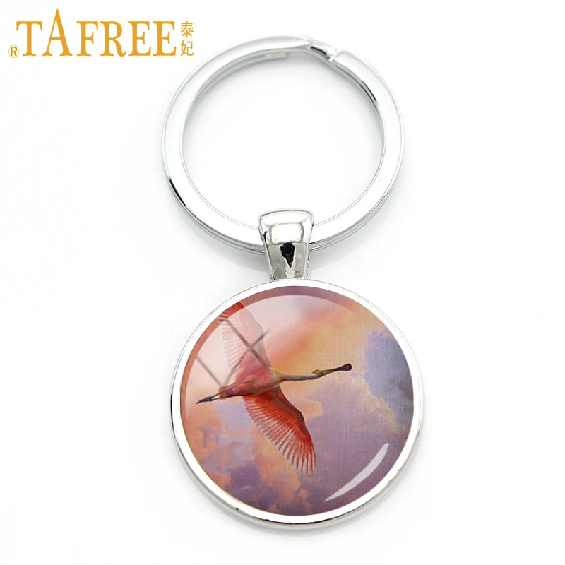 TAFREE 2017 брелок в виде фламинго большая розовая птица с длинными тонкими ногами и