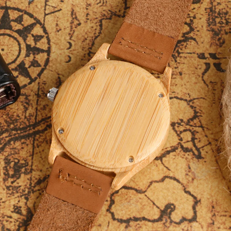 Deer Moose Elk Head Pattern Dial Wristwatches Men Bamboo Creative Novel Nature Wood Casual Quartz Watch Genuine Leather Strap
Deer Moose Elk Head Pattern Dial Wristwatches Men Bamboo Creative Novel Nature Wood Casual Quartz Watch Genuine Leather Strap