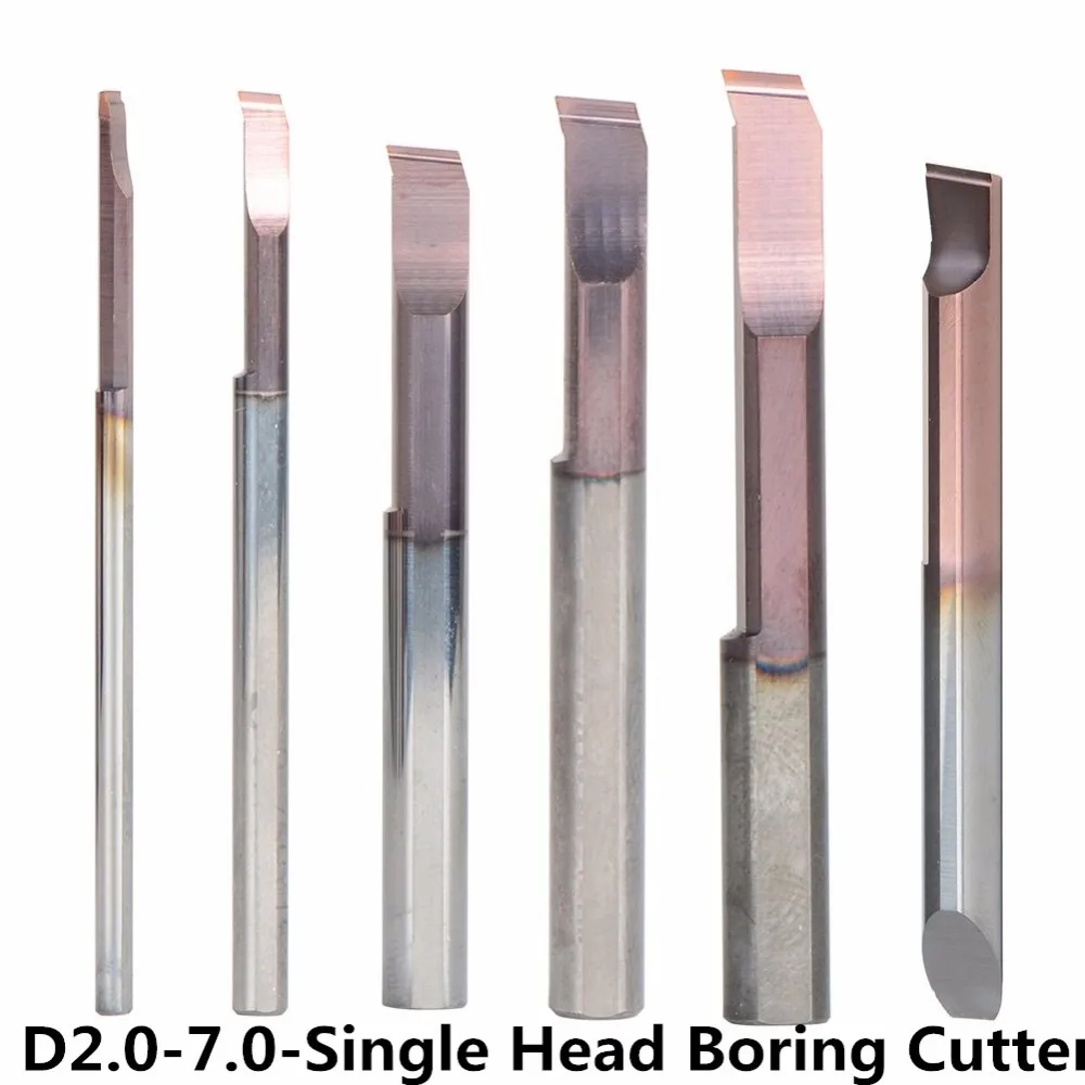 D2.0-D7.0 Small hole boring cutter bar alloy boring cutter handle 2-7mm path inner hole boring cutter Whole length 50-80mm
D2.0-D7.0 Small hole boring cutter bar alloy boring cutter handle 2-7mm path inner hole boring cutter Whole length 50-80mm