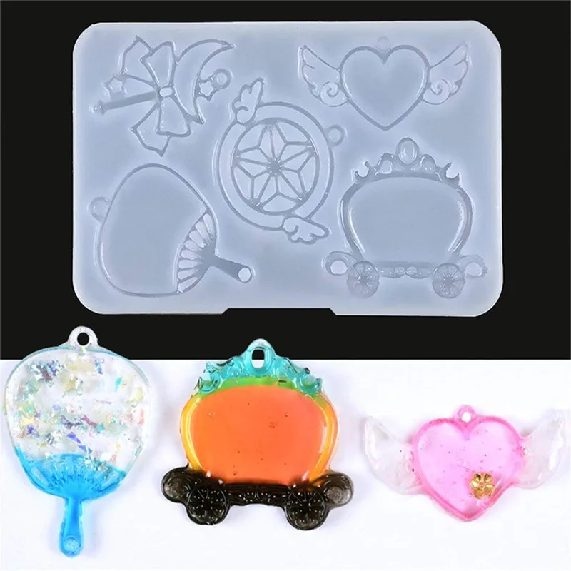Love Heart/Fan/Wings Clay Molds Epoxy Resin Silicone Mold DIY Earring Pendant Accessories Molds Candy Chocolate Cake Mould Aouke
Love Heart/Fan/Wings Clay Molds Epoxy Resin Silicone Mold DIY Earring Pendant Accessories Molds Candy Chocolate Cake Mould Aouke