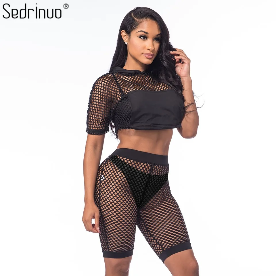 Sedrinuo Summer Sexy Women Rompers Jumpsuit Shorts Two Piece Hollow Out Beach Cover up Short Sleeve Black Jumpsuits Playsuit
Sedrinuo Summer Sexy Women Rompers Jumpsuit Shorts Two Piece Hollow Out Beach Cover up Short Sleeve Black Jumpsuits Playsuit