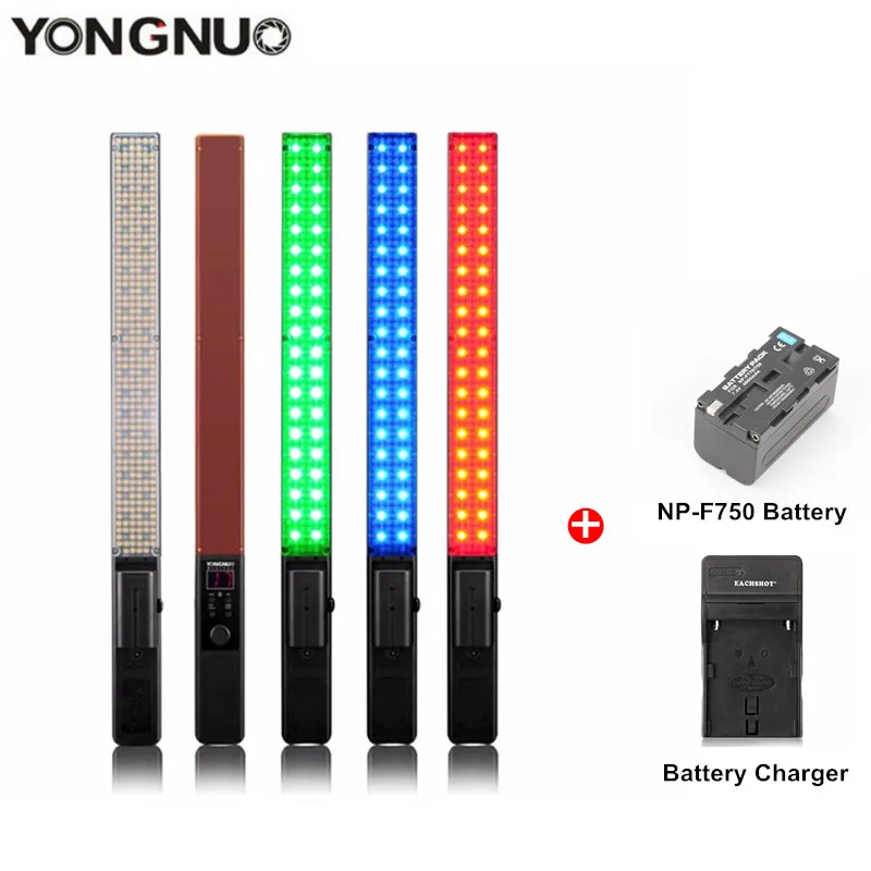 YONGNUO YN360 3200K-5500K ручной светодиодный светильник для видеосъемки RGB красочный 39,5 см ледяная палочка профессиональная фотолампа с батареей
YONGNUO YN360 3200K-5500K ручной светодиодный светильник для видеосъемки RGB красочный 39,5 см ледяная палочка профессиональная фотолампа с батареей