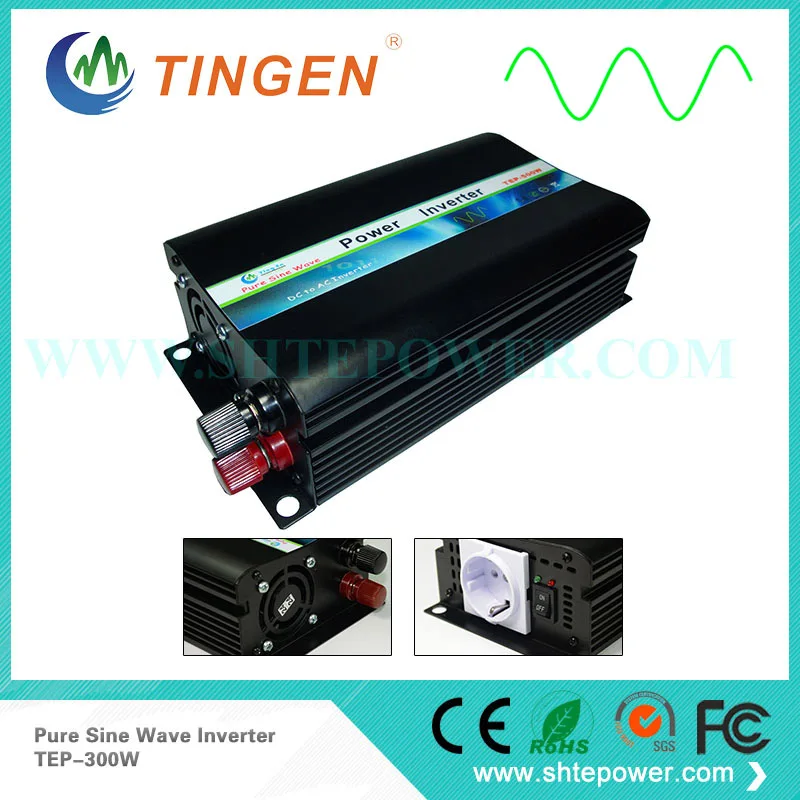 Pure Sine Wave inverter 300W power TEP-300W Off Grid Tie system DC 12V/24V/48V input to AC output Free Shipping to France/Japan
Pure Sine Wave inverter 300W power TEP-300W Off Grid Tie system DC 12V/24V/48V input to AC output Free Shipping to France/Japan