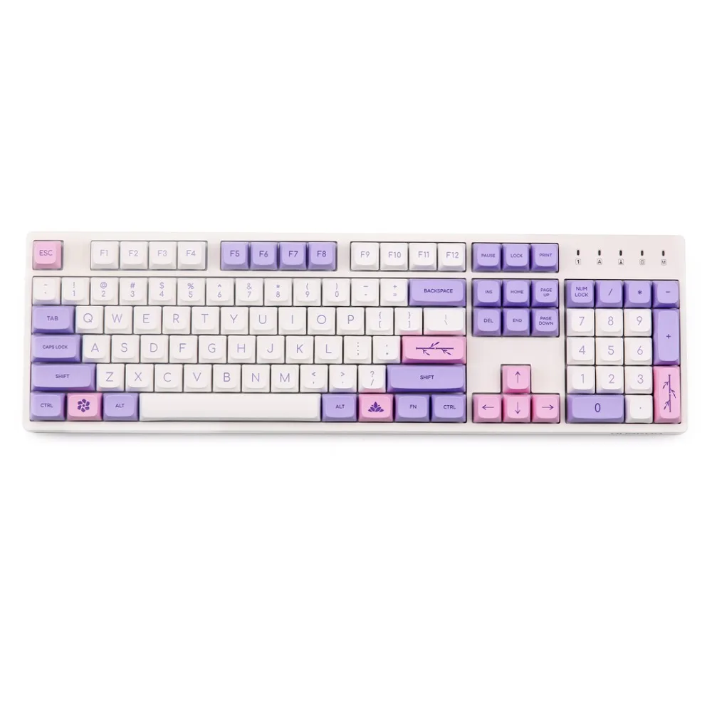 Предварительный заказ 145 клавиш dye subbed keycap толстые PBT xda профиль колпачки для 61 87 104