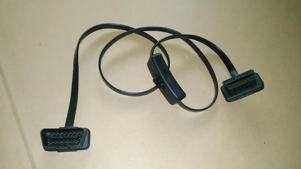 60 см 1 м 10 шт 16Pin плоский тонкий, как лапша OBD2 OBDII автомобильный Удлинительный кабель с переключателем ELM327 Тип коннектора адаптера
60 см 1 м 10 шт 16Pin плоский тонкий, как лапша OBD2 OBDII автомобильный Удлинительный кабель с переключателем ELM327 Тип коннектора адаптера
