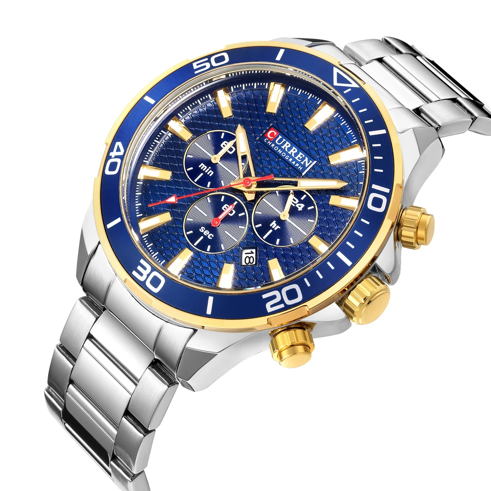 Relogio Curren Masculino Top Luxury Brand Quartz Watch For Men Luminous Hands Chronograph Casual Mens Wrist Watches Wateroproof
Relogio Curren Masculino Top Luxury Brand Quartz Watch For Men Luminous Hands Chronograph Casual Mens Wrist Watches Wateroproof
