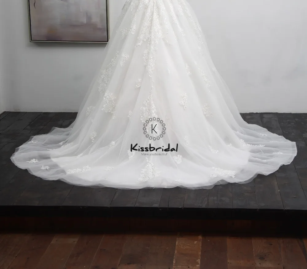 Robe de mariee New Long Wedding Dress 2018 Scoop Cap Sleeve A-Line Court Train Lace Tulle Wedding Gowns Vestido de casamento
Robe de mariee New Long Wedding Dress 2018 Scoop Cap Sleeve A-Line Court Train Lace Tulle Wedding Gowns Vestido de casamento