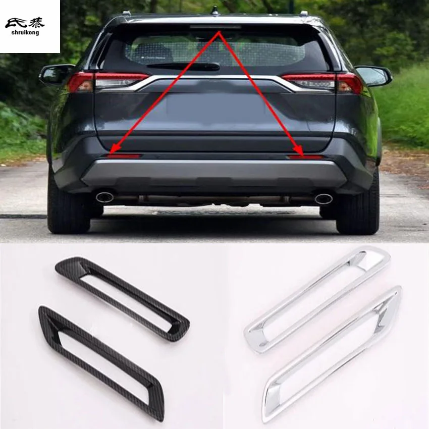 2pcs/lot Car Sticker ABS Carbon Finber Grain Rear Fog Lamps Decoration Cover For 2019 Toyota RAV4 Car Accessories
2pcs/lot Car Sticker ABS Carbon Finber Grain Rear Fog Lamps Decoration Cover For 2019 Toyota RAV4 Car Accessories