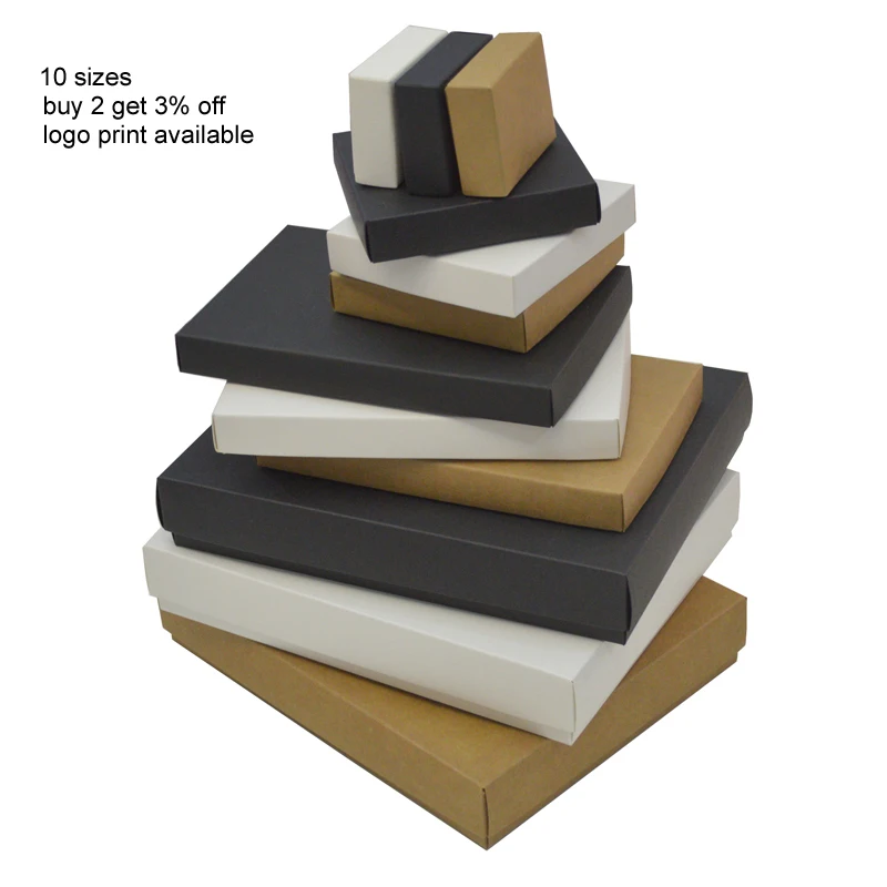 10Pcs Large Cardboard Gift Box Custom Small Business Paper Carton Black Kraft Craft Diy A4 Packing Natal Sweets Candy Packaging
10Pcs Large Cardboard Gift Box Custom Small Business Paper Carton Black Kraft Craft Diy A4 Packing Natal Sweets Candy Packaging