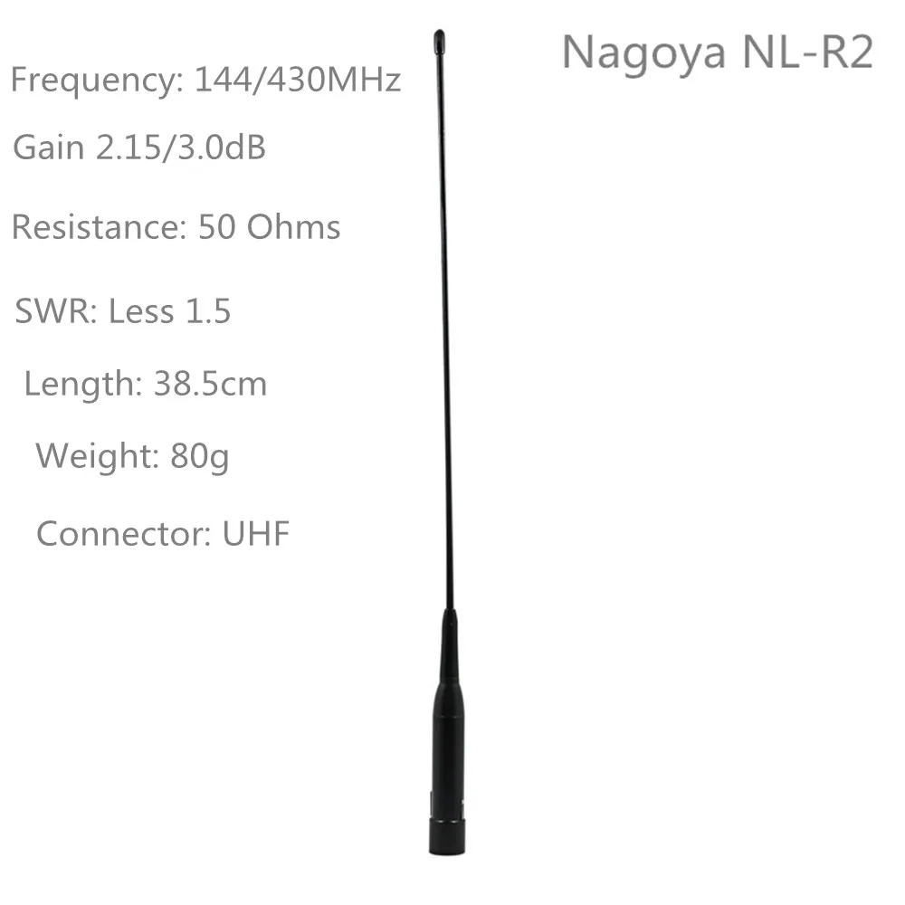 Топ Антенна NAGOYA NL-R2 двухдиапазонный VHF/UHF 144/430 mhzhigh получить BAOFENG мобильное радио