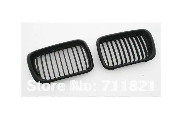 Передняя евро матовая черная ножная решетка для BMW E36 3 Series 1997 1999|grill for bmw|grille grillgrille