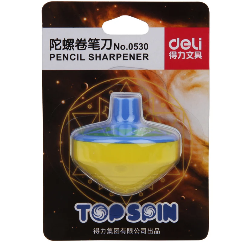 spinning top pencil sharpener deli 0530 multicolour cartoon stationery pencil sharpener
spinning top pencil sharpener deli 0530 multicolour cartoon stationery pencil sharpener