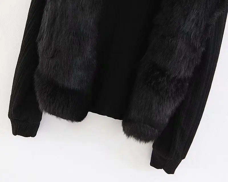 Turtleneck Sweater Women Patchwork Faux Fur Pullover Sweaters 2018 Autumn Winter Fashion Long Sleeve Casual Black Warm Jumpers
Turtleneck Sweater Women Patchwork Faux Fur Pullover Sweaters 2018 Autumn Winter Fashion Long Sleeve Casual Black Warm Jumpers