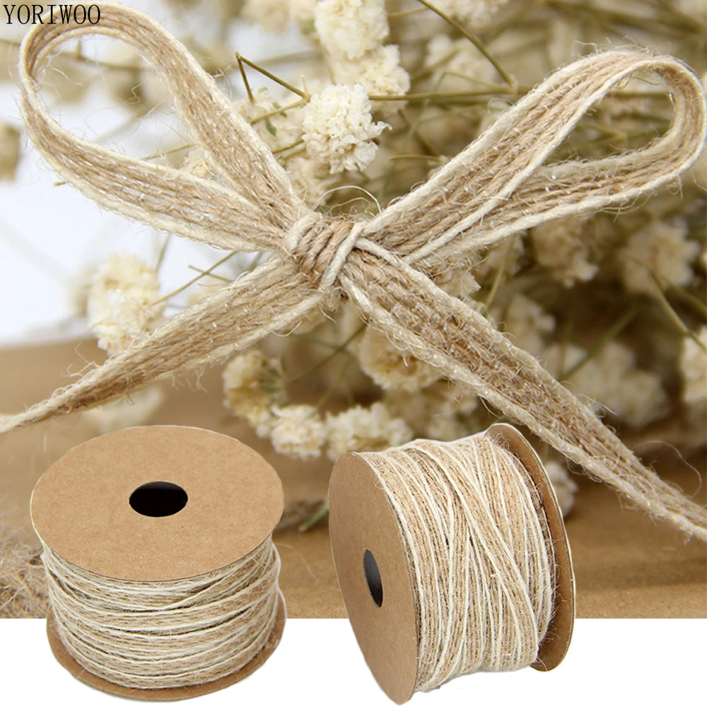 Джутовая лента Hessian 10 м, кружевная ткань, искусственное ремесло, товары для дня рождения, упаковка, рождественский подарок
Джутовая лента Hessian 10 м, кружевная ткань, искусственное ремесло, товары для дня рождения, упаковка, рождественский подарок