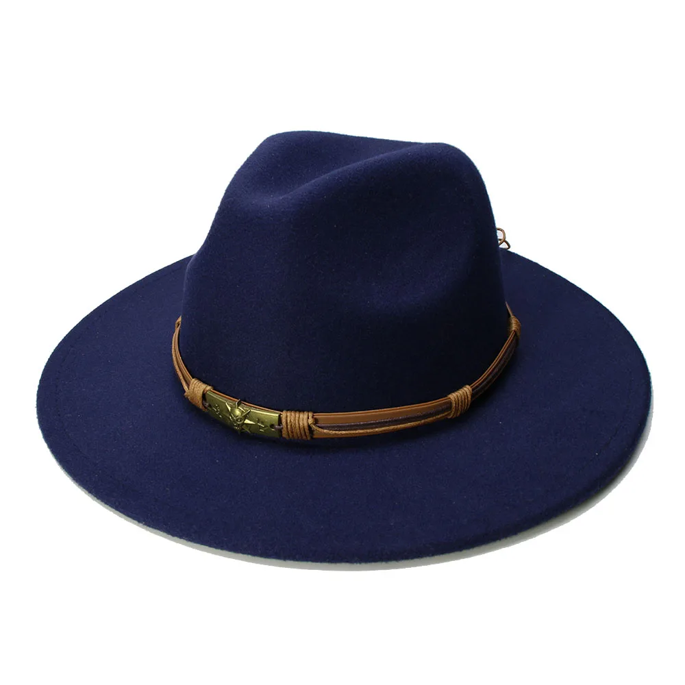 LUCKYLIANJI Retro Women Men Vintage 100% Wool Wide Brim Cap Fedora Panama Jazz Bowler Hat Braid Band with Skull(57cm/adjusted)
LUCKYLIANJI Retro Women Men Vintage 100% Wool Wide Brim Cap Fedora Panama Jazz Bowler Hat Braid Band with Skull(57cm/adjusted)