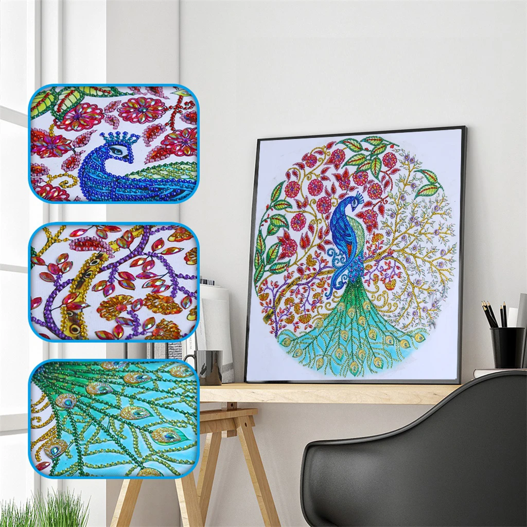 Animal Partial Rhinestone Peacock 5D Diamond DIY Diamond Painting Special Daimond Accessories,Diamond Embroider Home Decor
Animal Partial Rhinestone Peacock 5D Diamond DIY Diamond Painting Special Daimond Accessories,Diamond Embroider Home Decor