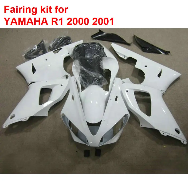 Full fairing kit ABS plastic fairing kit for YAMAHA R1 2000 2001 white fairings set YZF R1 00 01 MM108
Full fairing kit ABS plastic fairing kit for YAMAHA R1 2000 2001 white fairings set YZF R1 00 01 MM108
