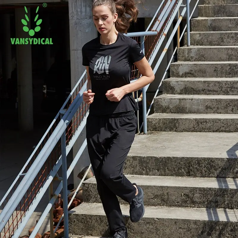Vansydical Women's Running Sets Fitness Sports Suits Quick Dry Sports T-shirts Gym Outdoor Sportswear Workout Jogging Suits
Vansydical Women's Running Sets Fitness Sports Suits Quick Dry Sports T-shirts Gym Outdoor Sportswear Workout Jogging Suits
