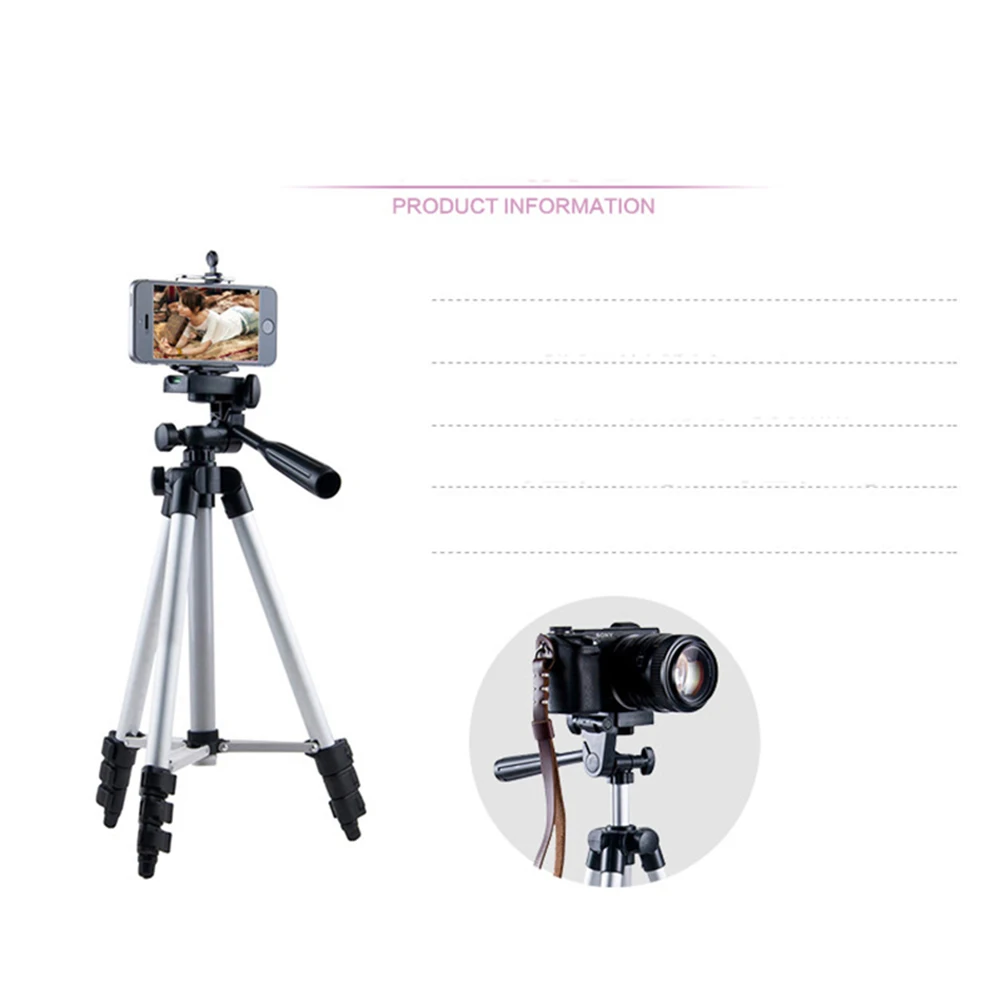 Tripod Stand Mount Holder with Phone Clip for Digital Camera Camcorder Phone iPhone DSLR UY8
Tripod Stand Mount Holder with Phone Clip for Digital Camera Camcorder Phone iPhone DSLR UY8