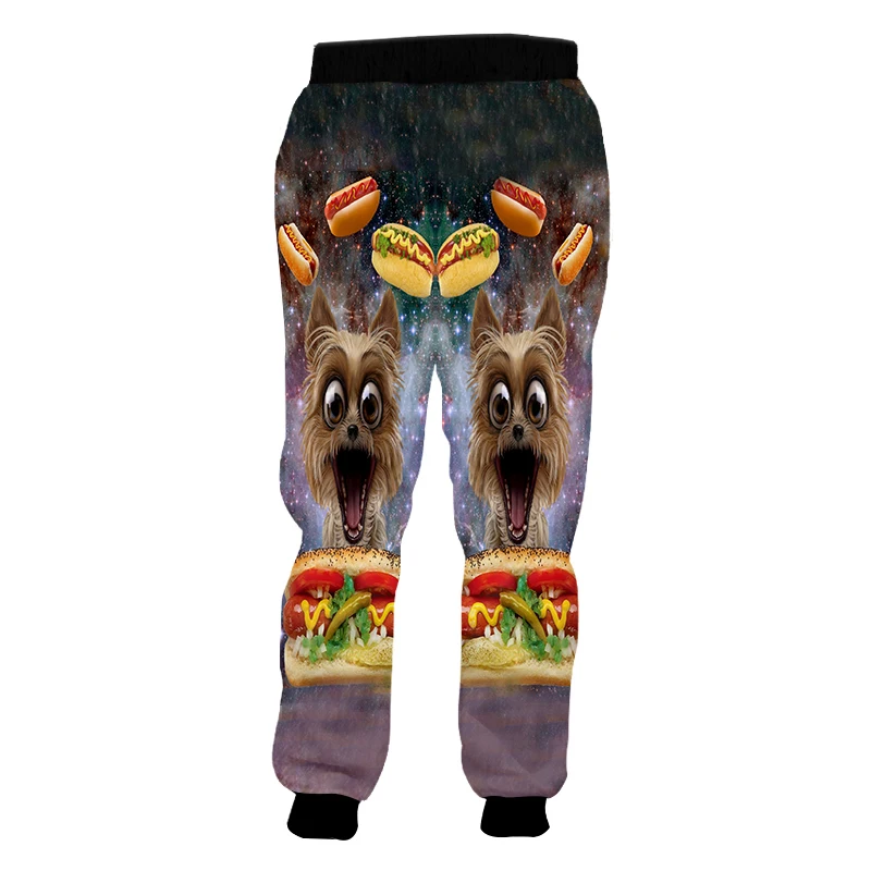 Штаны для бега мужские OGKB тренировочные штаны в стиле Харадзюку С 3D принтом с