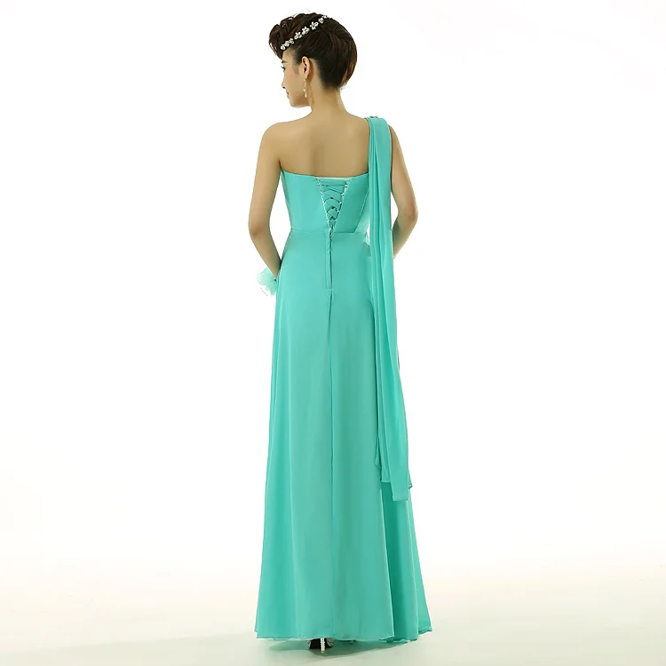2020 new bridesmaids women plus size formal long bridesmaid turquoise green dresses one shoulder chiffon dress for women H2694
2020 new bridesmaids women plus size formal long bridesmaid turquoise green dresses one shoulder chiffon dress for women H2694