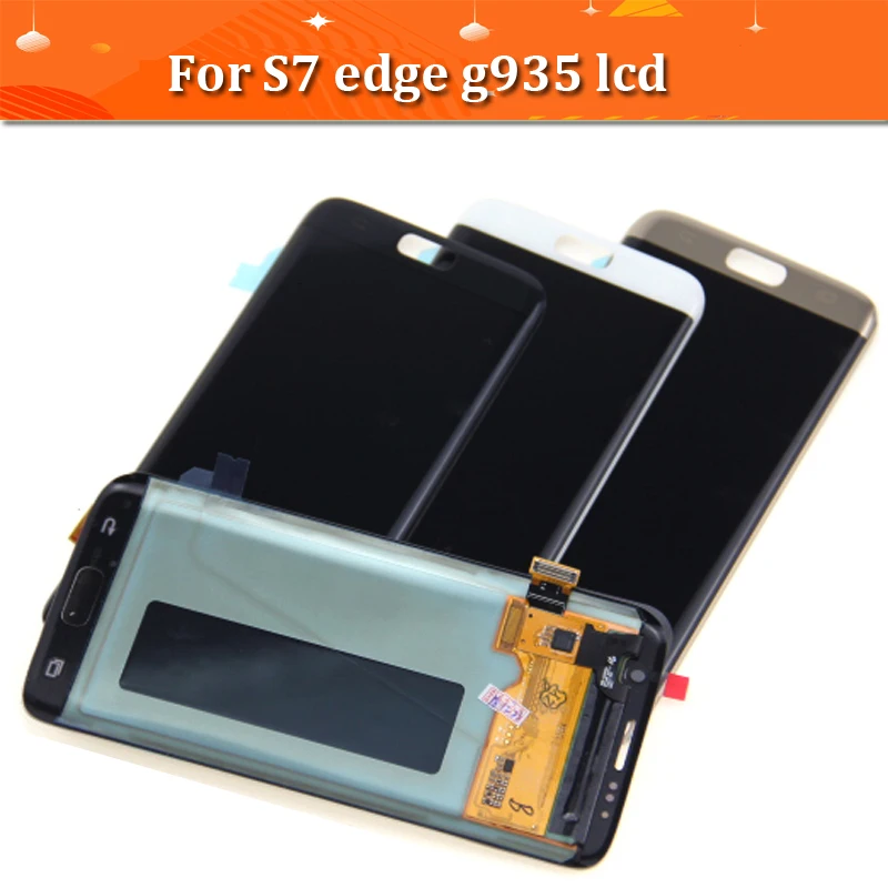 5 ''Super AMOLED для samsung S7 edge G935F G935A G935FD ЖК дисплей с сенсорным экраном