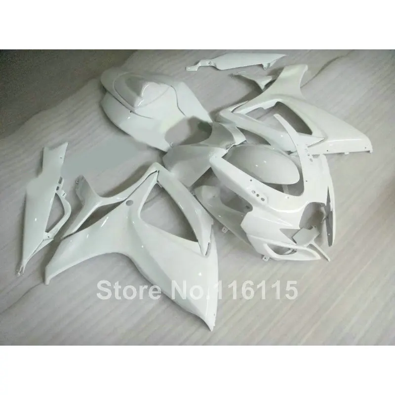 100% Fit for SUZUKI GSXR 600 750 fairing kit K6 K7 2006 2007 GSX-R600 GSX-R750 06 07 all white custom fairings set V897
100% Fit for SUZUKI GSXR 600 750 fairing kit K6 K7 2006 2007 GSX-R600 GSX-R750 06 07 all white custom fairings set V897
